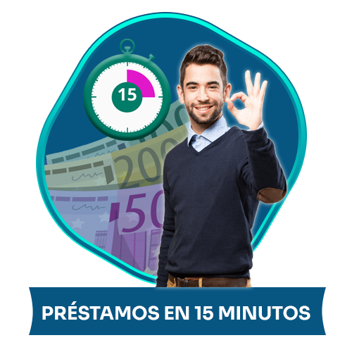 Dinero en 15 minutos en mi cuenta