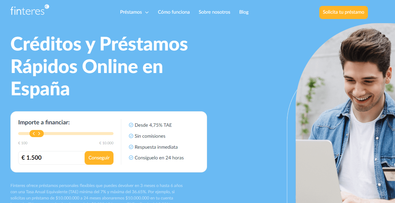 finteres prestamos