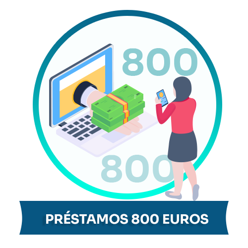 Préstamos rápidos 800 euros