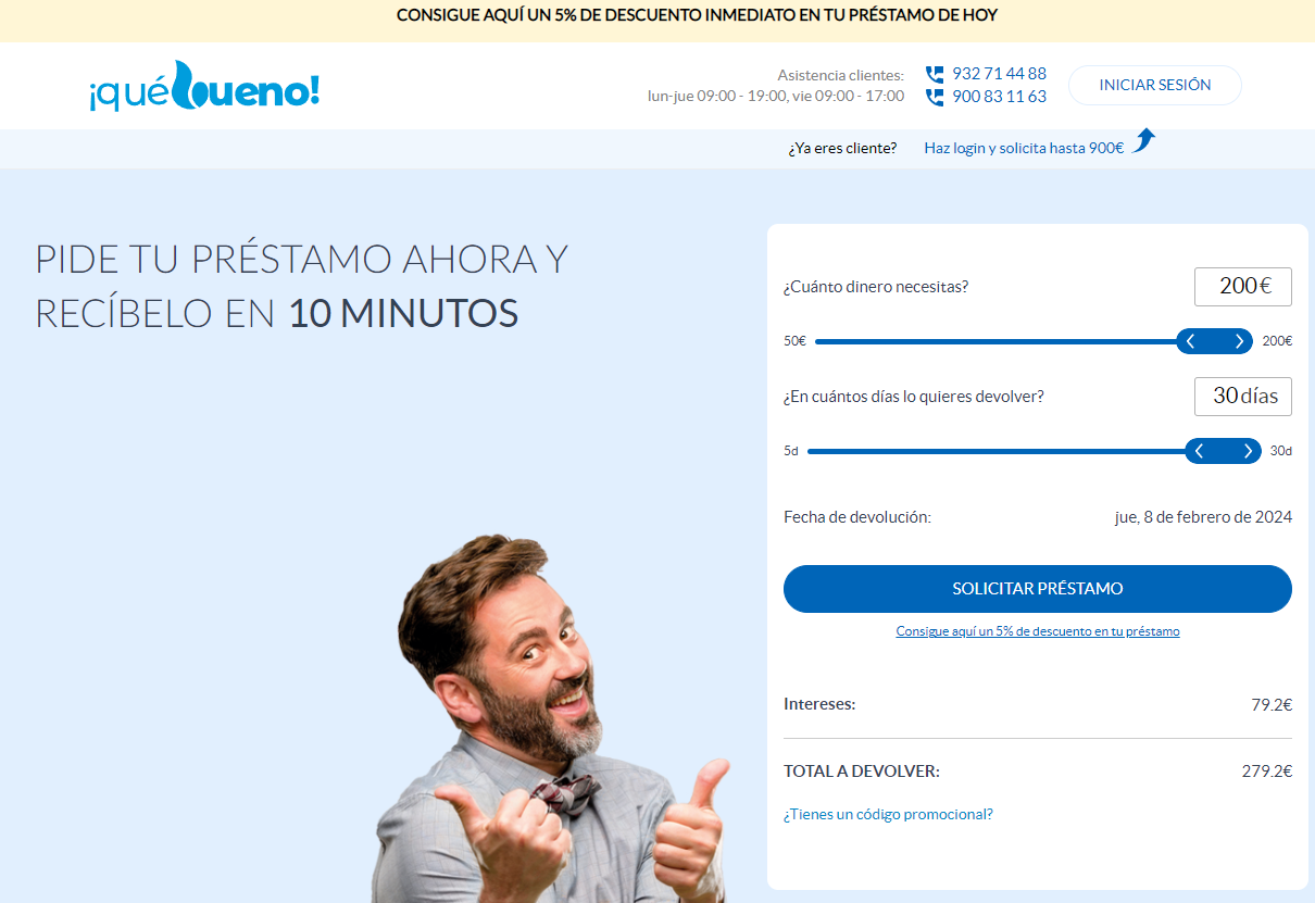 qué bueno prestamos