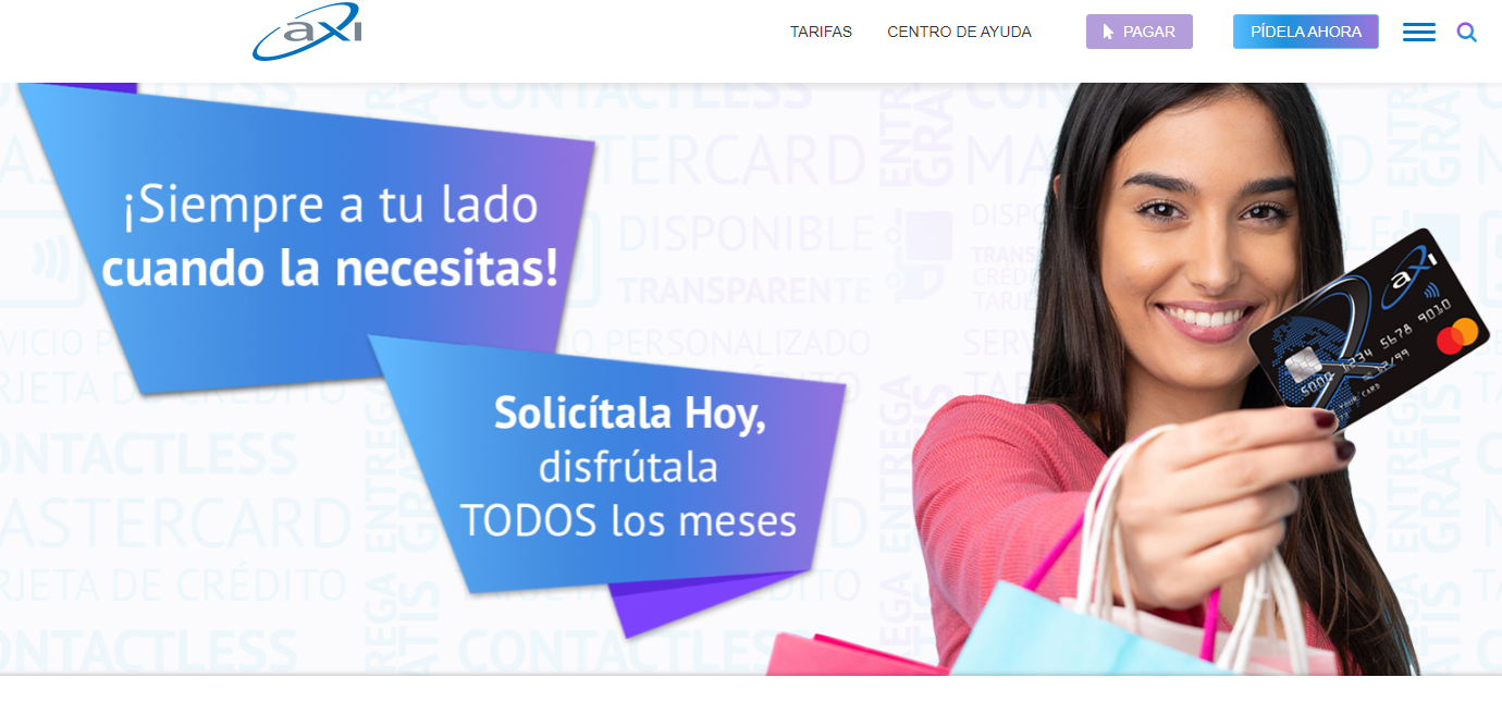 axi card tarjeta de crédito