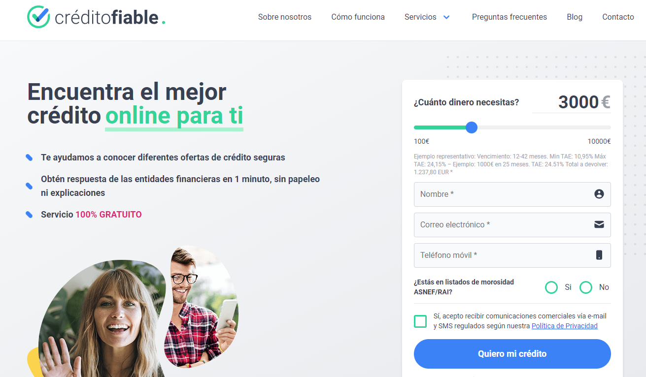 crédito fiable prestamos