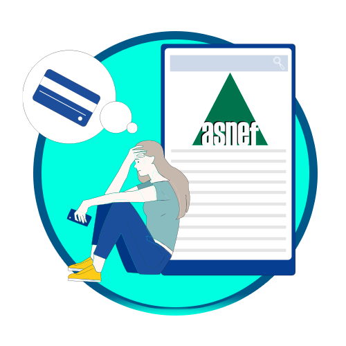 tarjeta de crédito con ASNEF