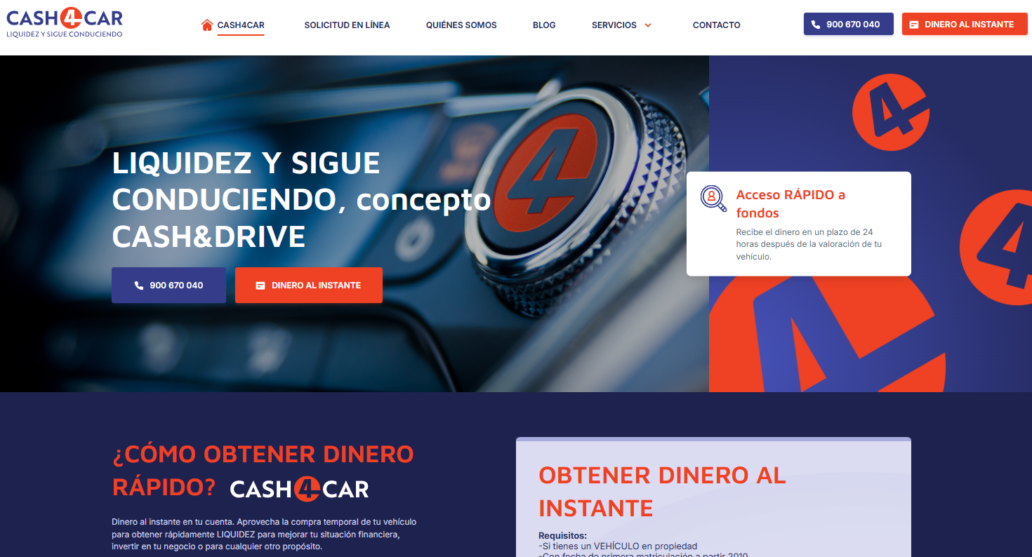 cash4car dinero por coche