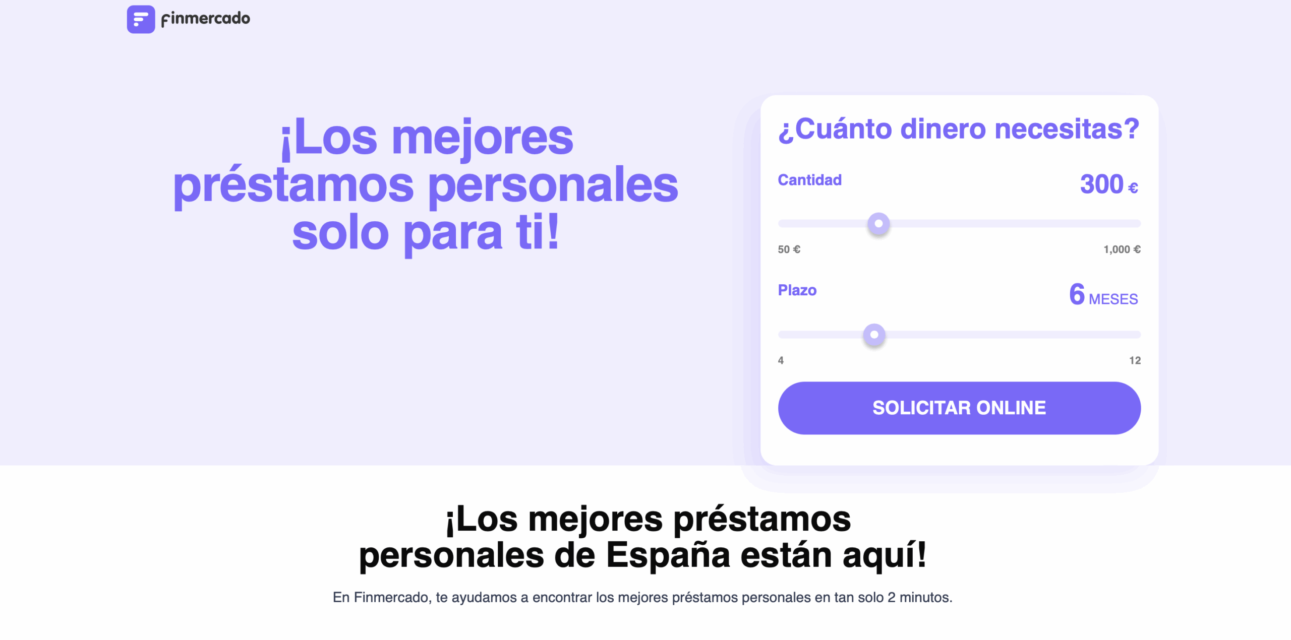 finmercado prestamos españa